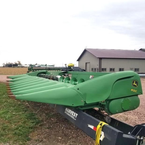 2010 JOHN DEERE "612C" CORNHEAD 12x30