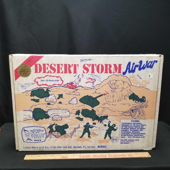 Marx Desert Storm Air War Play Set in box