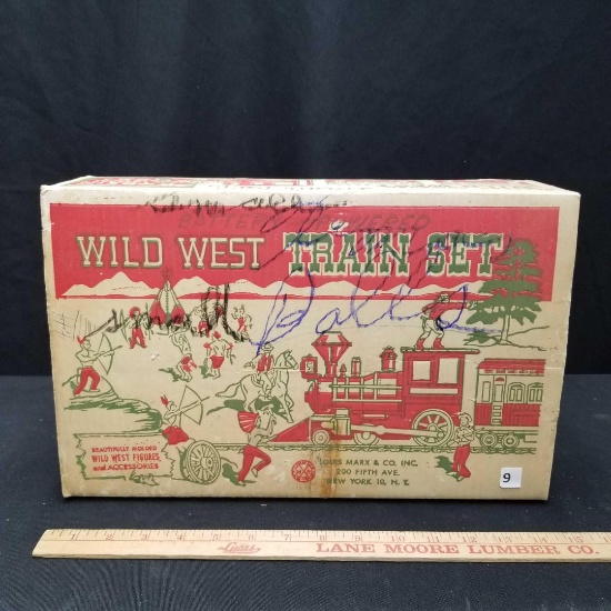 Marx Battery powered Wild West Train set in box