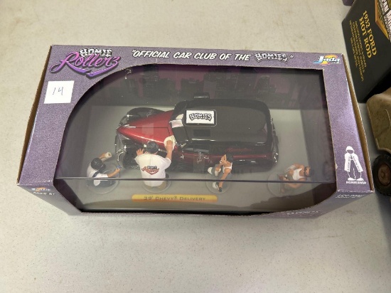 Homie Rollers toy car and figurine set,... NIB
