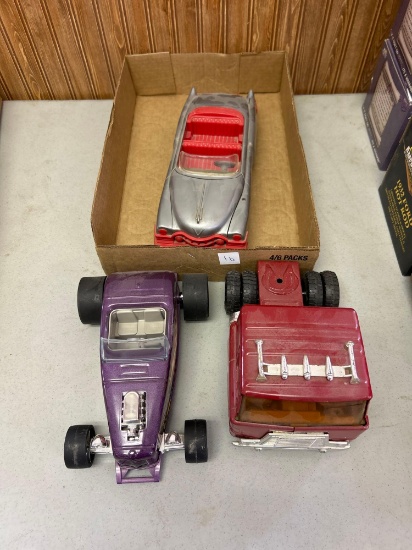 3 toy car set