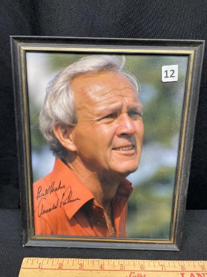 Arnold Palmer Signed Picture