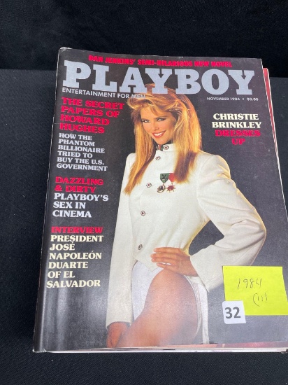 1984 Playboy Magazines