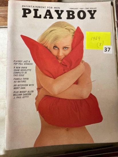 1969 Playboy Magazines