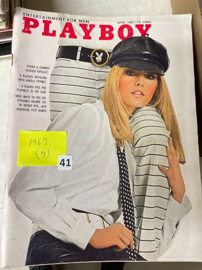 1967 Playboy Magazines