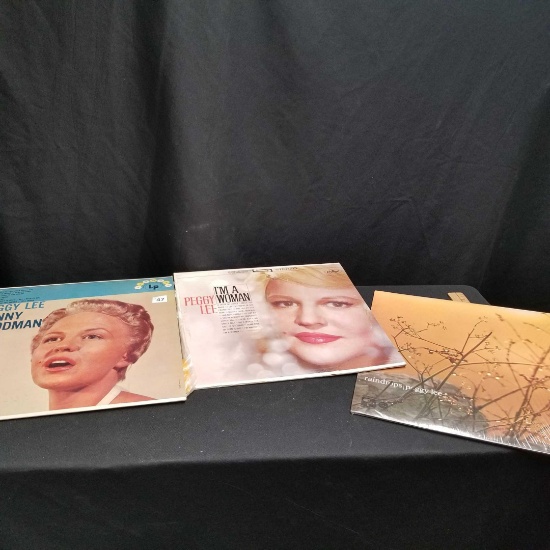 3 Peggy Lee -Assorted Record Albums