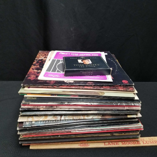 Assortment of Vintage Record Albums