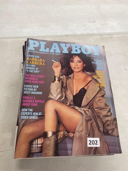 11- 80's Playboy Magazines