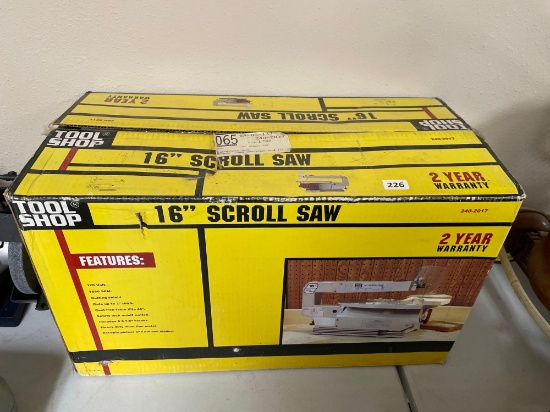 Tool Shop 16'' Scroll Saw-New in Box