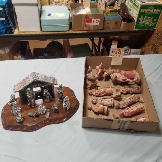 Nativity Set and Figurines