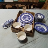 WILLOW WARE and CHURCHILL PIECES