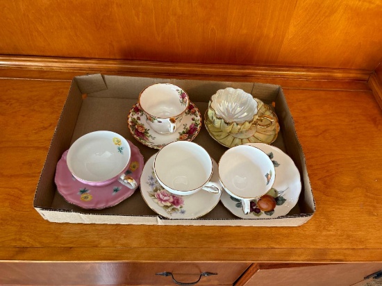 Cups and saucers.......Shipping