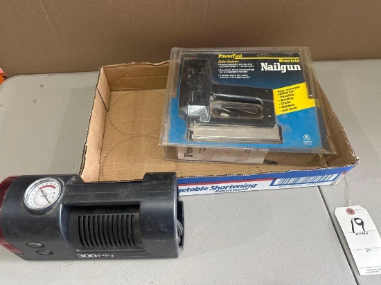Air compressor/nail gun