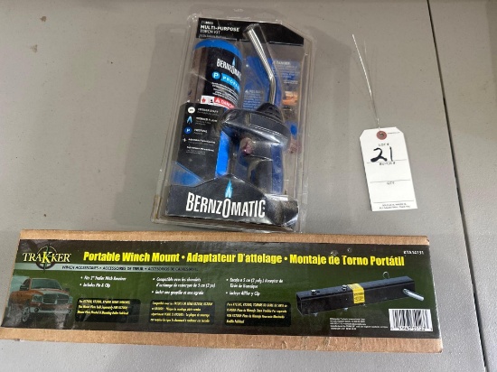 Portable winch mount