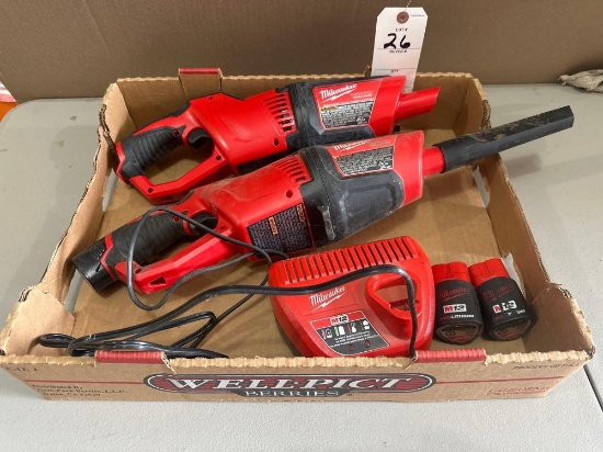 Milwaukee cordless vacuum