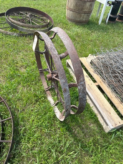 PLANTER and RAKE STEEL WHEEL ASSORTMENT