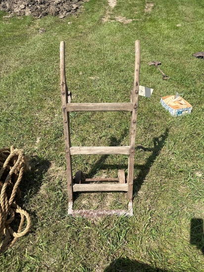 STEEL WHEEL LOADING DOCK CART