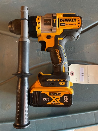 DeWalt 1/2'' Hammer Drill-Drill Driver, Battery Operated 20V