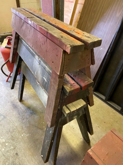 3-Wood Sawhorses