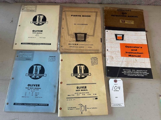 Oliver manuals