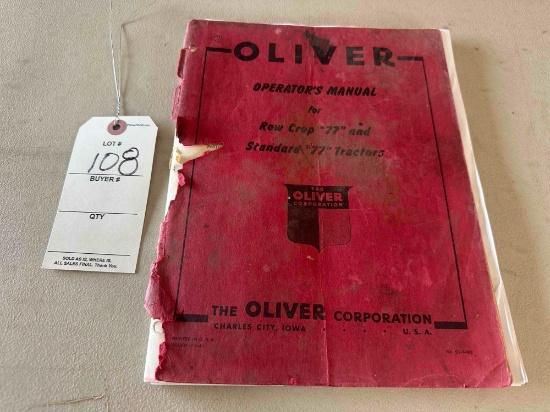 Oliver Manual