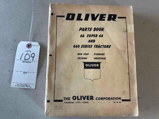 Oliver Super 66 and 660 Manuals