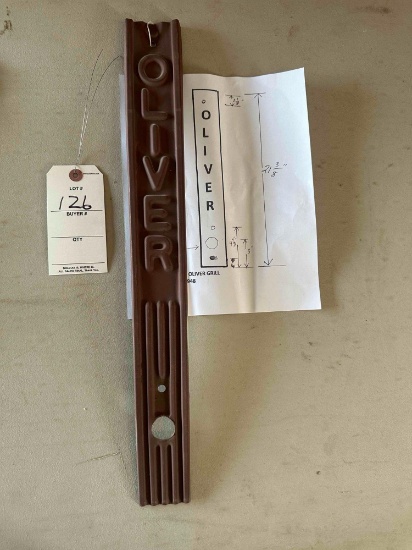 Oliver grill parts