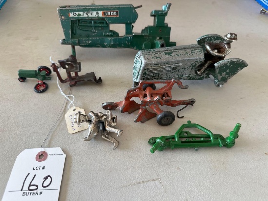Cast toy parts