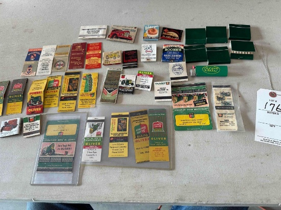 Oliver advertising matches