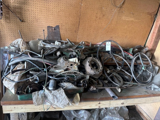 LARGE PARTS ASSORTMENT inc. STEERING WHEELS
