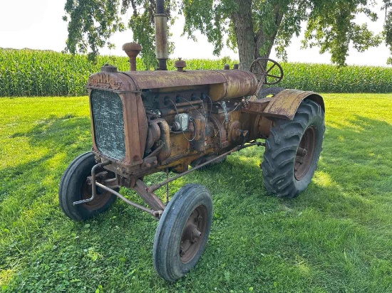 MINNEAPOLIS MOLINE TWIN CITY "KTA" TRACTOR, GAS WIDE FRONT