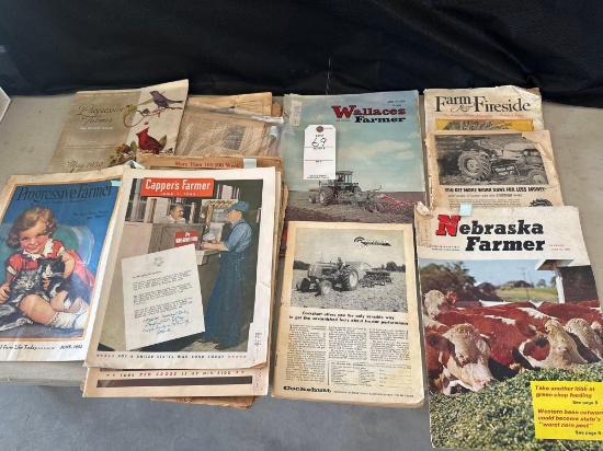 WALLACE'S, PROGRESSIVE, NEBRASKA, and CAPPERS FARMER MAGAZINE COLLECTION