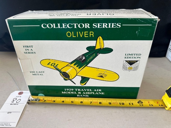 1929 TRAVEL AIR MODEL R OLIVER COLLECTOR BANK