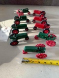 1/64 scale Oliver toy tractors