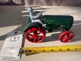 Oliver 70 toy tractor on steel