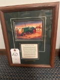 Oliver 70 Framed picture