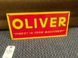 Metal Oliver Sign