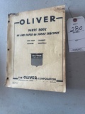 Oliver 66 parts book
