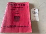 Oliver 88 operators manual