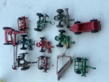 Small cast toys