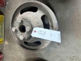 STEEL BELT PULLEY, 4 BOLT