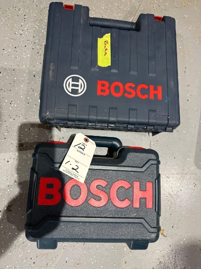 Bosch toolboxes