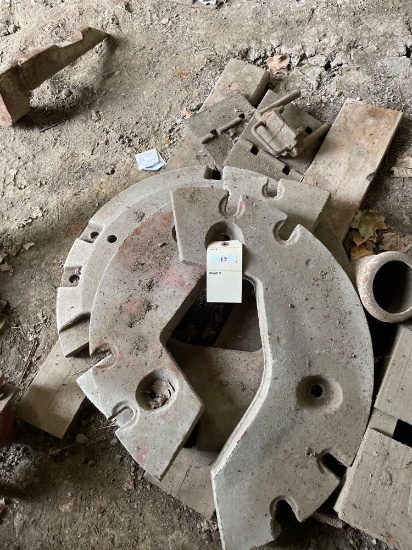 2 Sets of 1/2 IH Rear wheel weights - 1 Full and 1 set of halves