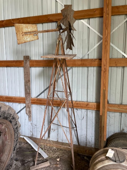 Yard Windmill and Screw Jack