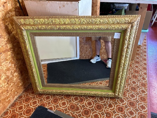 Very ornate wall mirror, 44'' w x 38'' h.... Nice