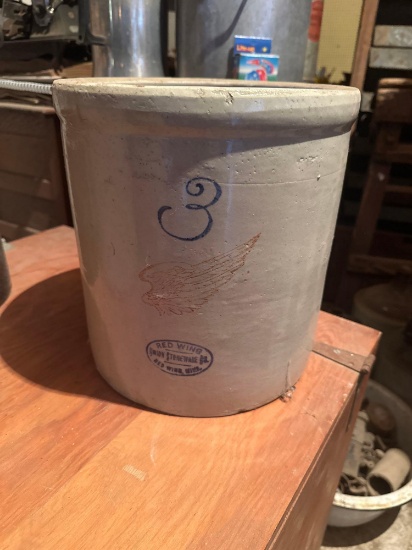 Red Wing 3 gallon crock.... Nice
