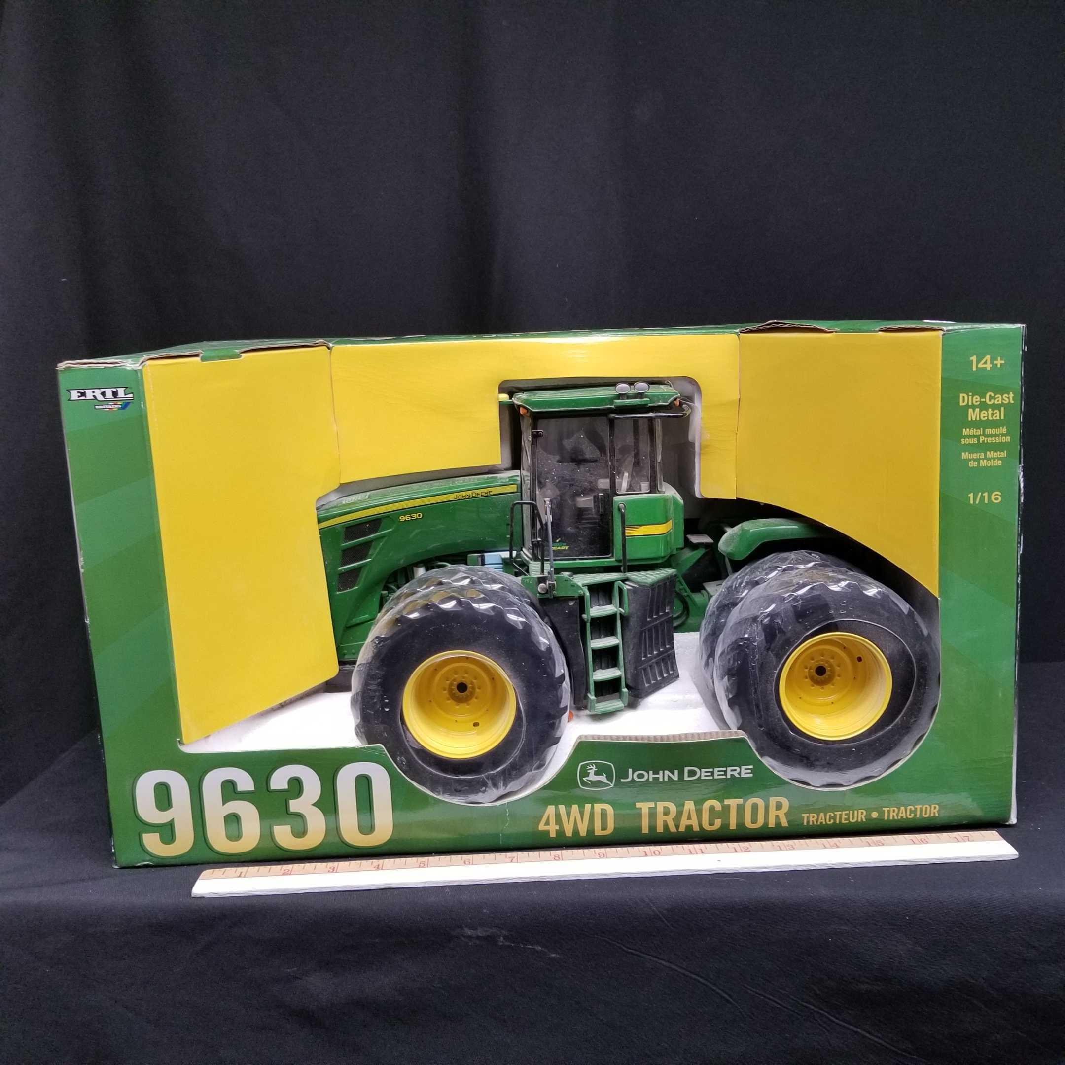 1/16 Scale Ertl Ready for the Big Time JD 9630 Proxibid