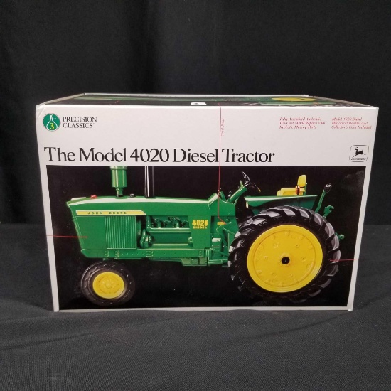 1/16 scale Ertl Precision Classics John Deere 420 Diesel Tractor-NIB