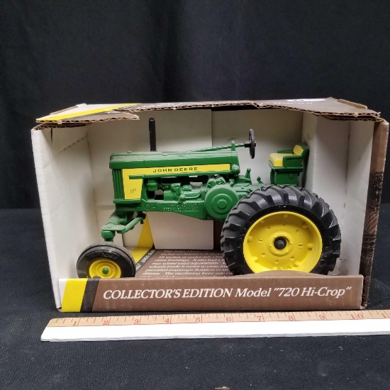 1/16 Scale Ertl Collector's Edition JD Model 720 Hi-Crop Tractor-NIB