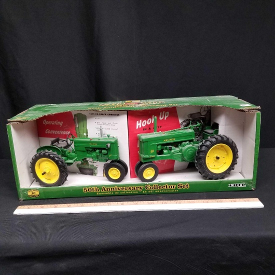1/16 Scale Ertl John Deere 50th Anniversary Collectors Set-NIB